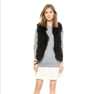 Club Monaco feather vest in size S